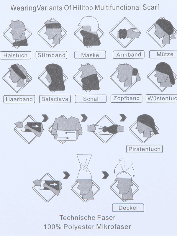 Bild 3 von Damen Bandana Multifunktionstuch
                 
                                                        Gelb