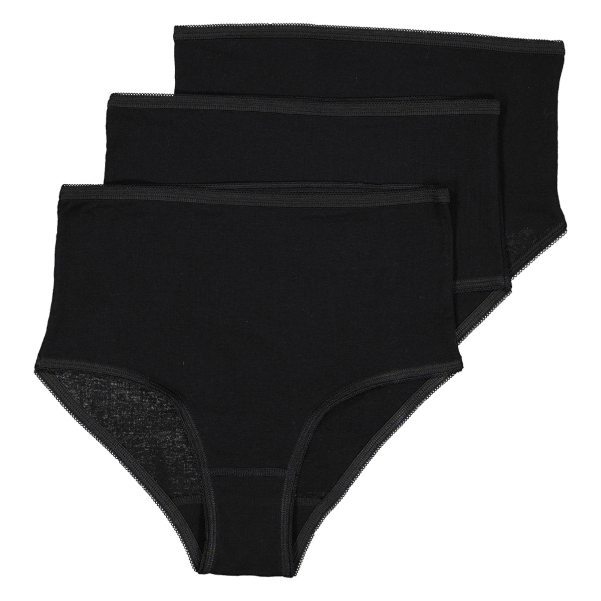 Bild 1 von Damen Hüftslip, Schwarz, L