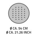 Bild 3 von Duscheinlage ca. ø 54 cm Lense transparent