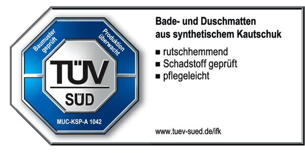 Bild 4 von Badewanneneinlage Tecno ca. 38x89 cm, weiß, 100% TPE