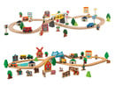 Bild 1 von Playtive Holz-Eisenbahn-Sets, 57-teilig, Echtholz