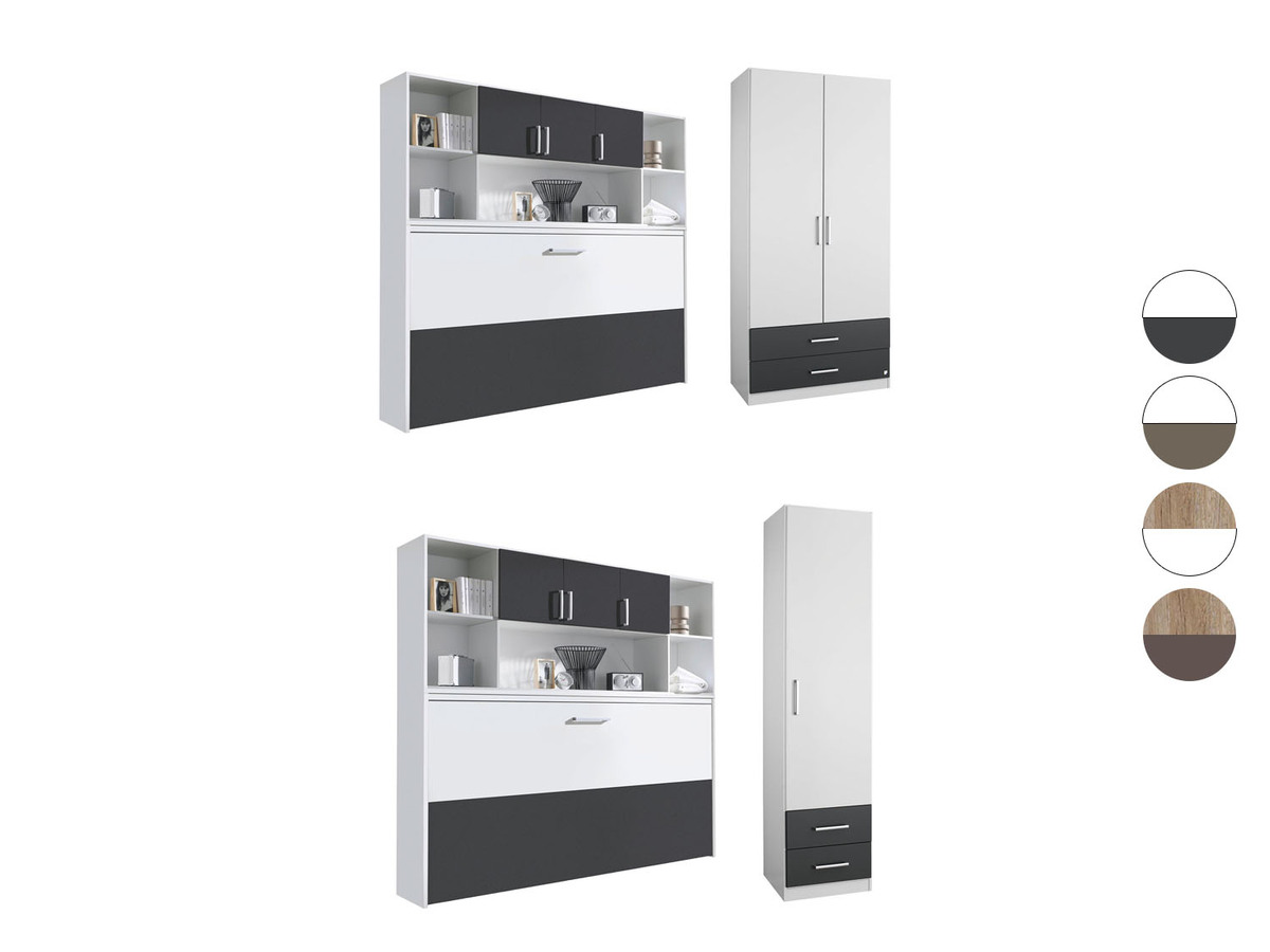 Bild 1 von rauch ORANGE Querklappbett  »ALBERO«, mit Regalelement und Schrank