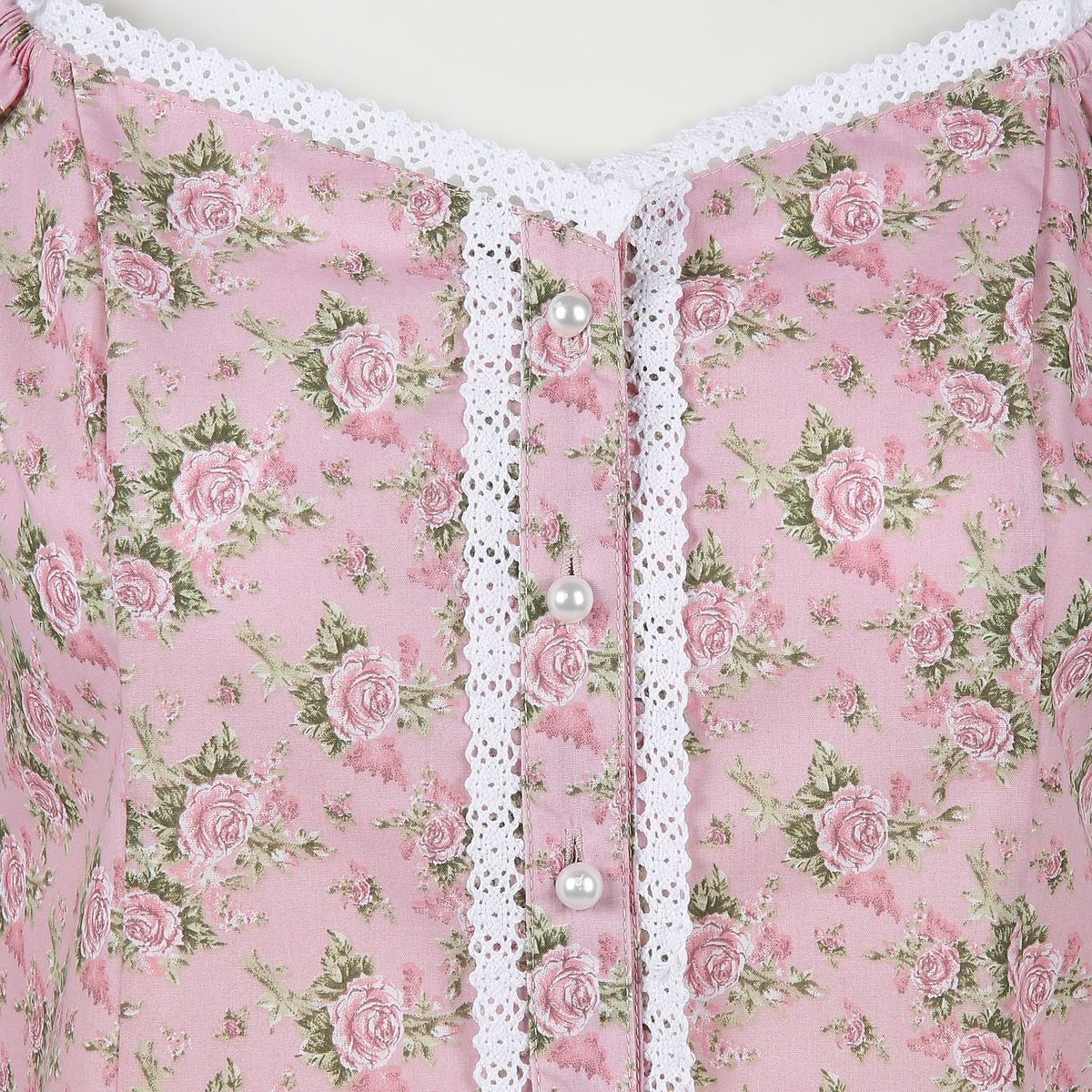 Bild 3 von Damen Trachtenbluse im floralen Print
                 
                                                        Rosa