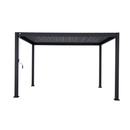 Bild 1 von Mr. GARDENER Pergola &raquo;Classic 111&laquo;, BxTxH: 300 x 400 x 250 cm, Aluminium/Stahl, anthrazit - grau