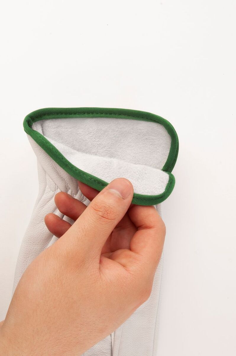 Bild 2 von Ziegenleder Handschuhe, Größe 11 - schwarz