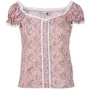 Bild 1 von Damen Trachtenbluse im floralen Print
                 
                                                        Rosa