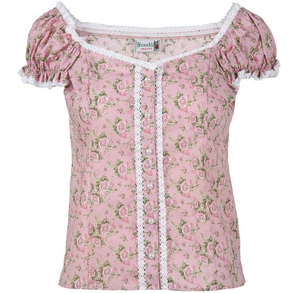 Bild 1 von Damen Trachtenbluse im floralen Print
                 
                                                        Rosa