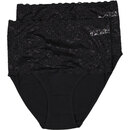 Bild 1 von Damen Taillenslip Stretch, Schwarz, L