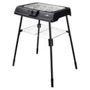 Bild 1 von 2in1 Tisch- und Standgrill elektrisch mit 2000 W in Schwarz