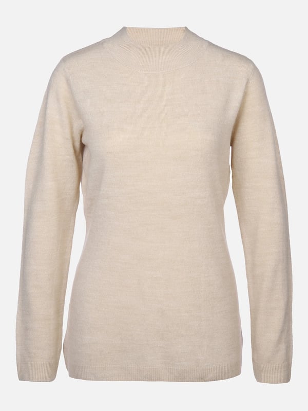 Bild 1 von Damen Pullover "Cashmere-Like" mit Stehkragen
                 
                                                        Braun