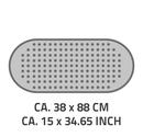 Bild 3 von Wanneneinlage ca. 38x88 cm Lense transparent