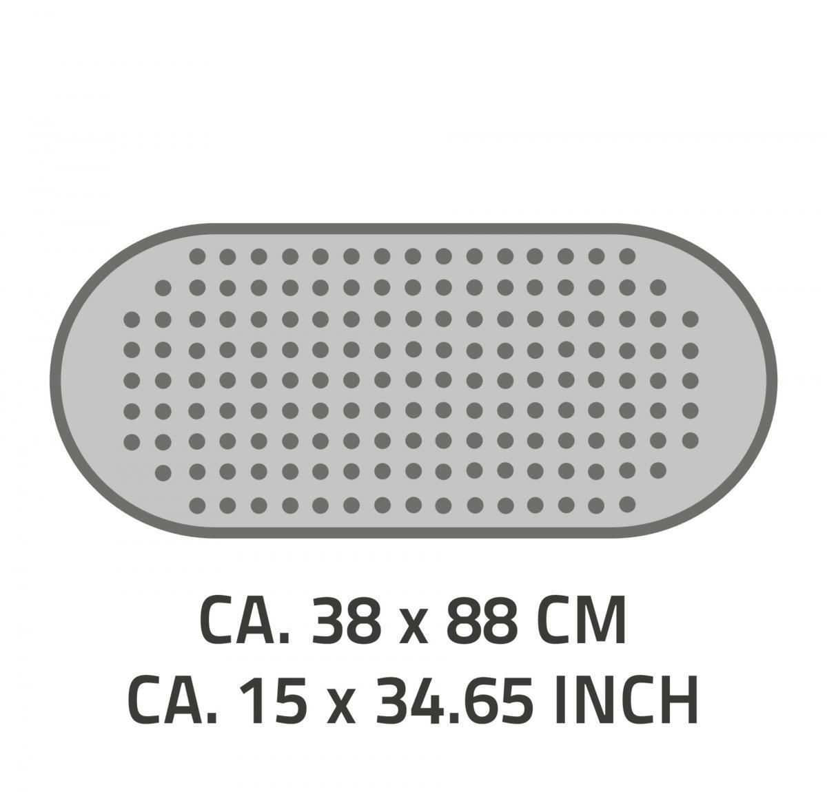Bild 3 von Wanneneinlage ca. 38x88 cm Lense transparent