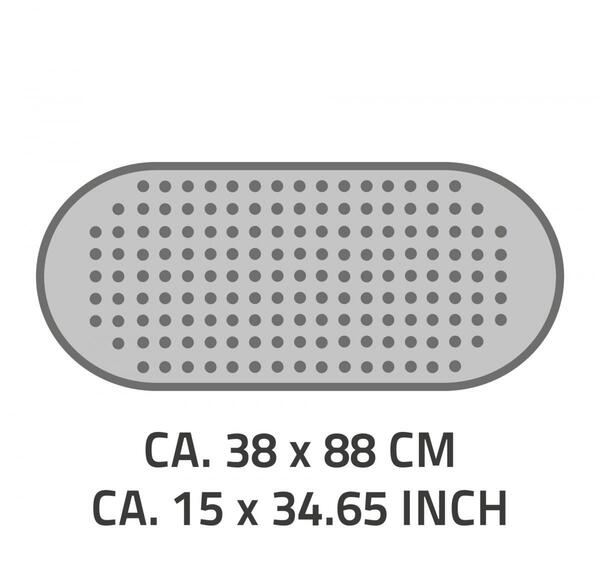 Bild 3 von Wanneneinlage ca. 38x88 cm Lense transparent