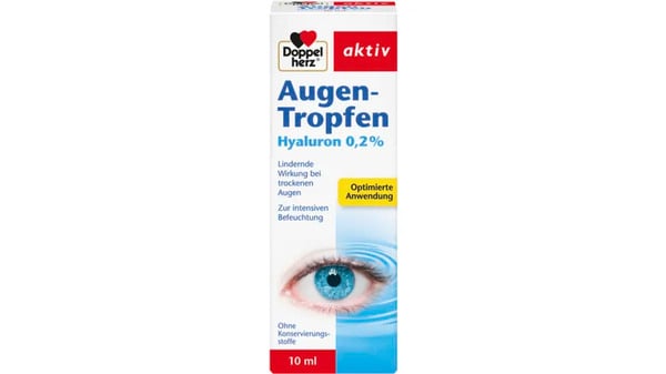 Bild 1 von Doppelherz Augen-Tropfen Hyaluron 0,2%