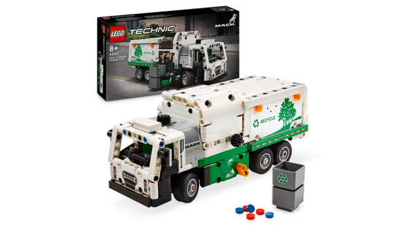 Bild 1 von LEGO Technic 42167 Mack LR Electric Müllwagen Set, LKW-Spielzeug