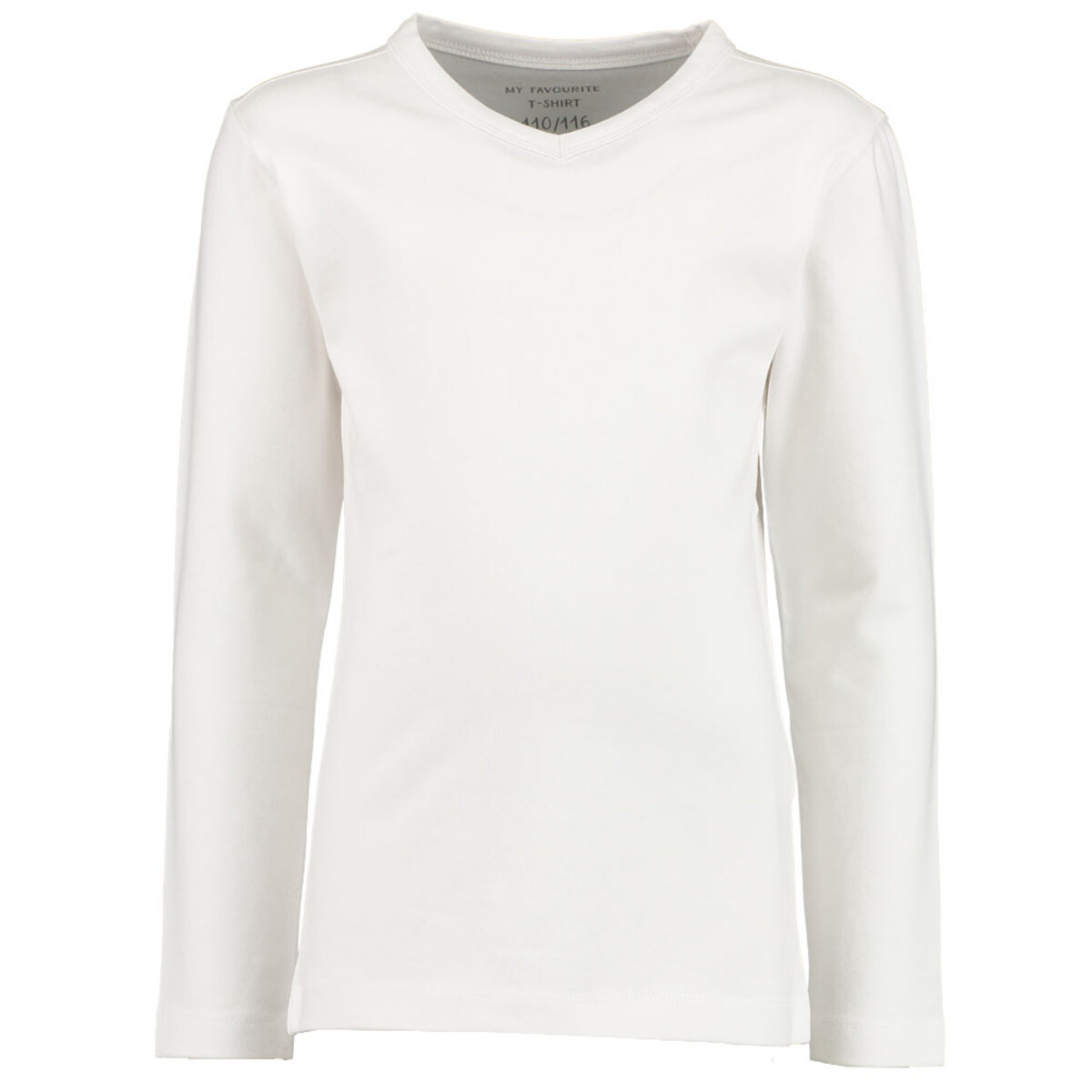 Bild 1 von Kinder-T-Shirt Stretch, Weiß, 122/128