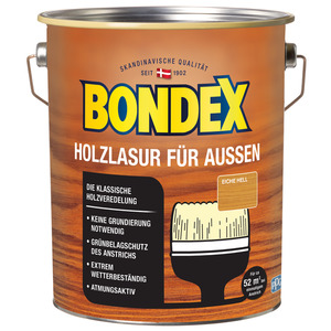 Bondex Holzlasur eichefarben 4 l