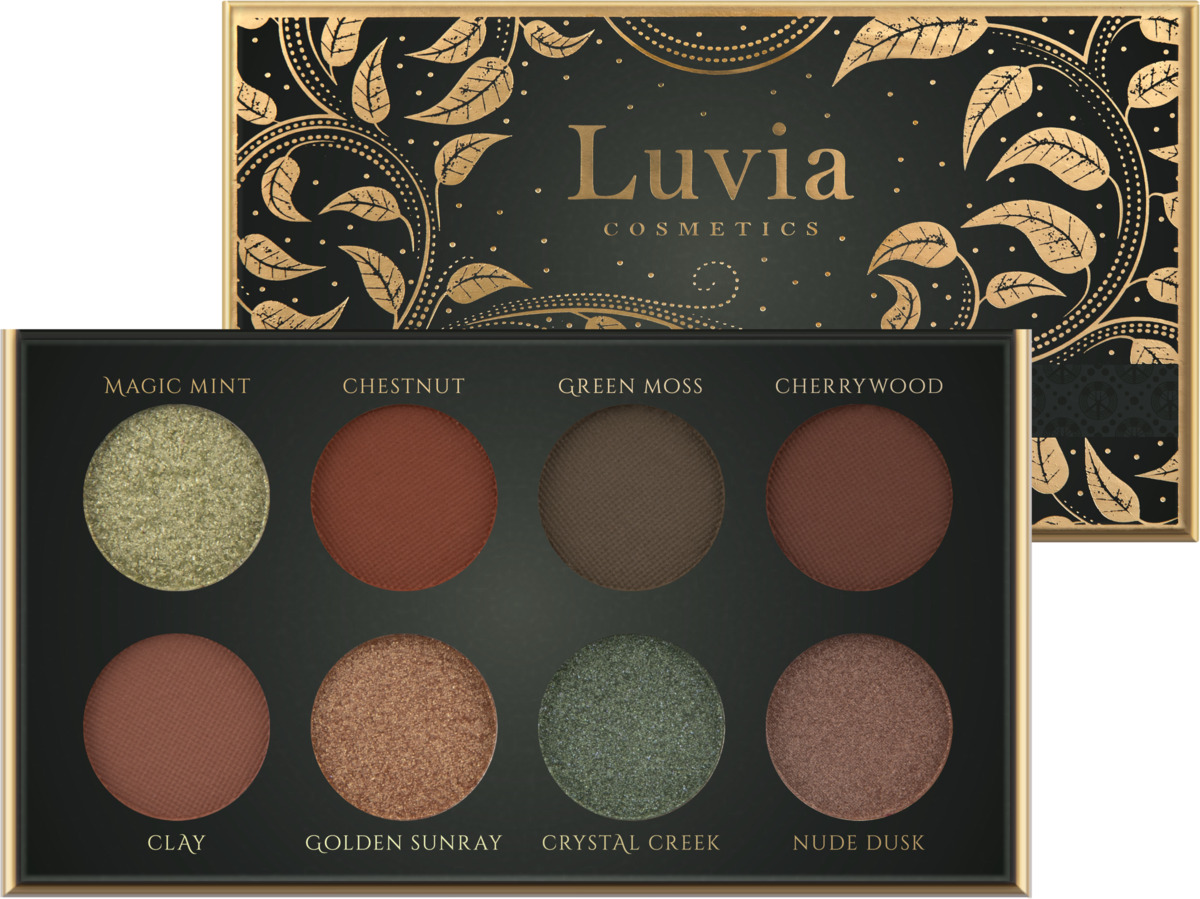 Bild 1 von Luvia Cosmetics Lidschattenpalette Hidden Forest, 5,9 g