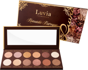 Luvia Cosmetics Romantic Baroque Lidschattenpalette, 22 g