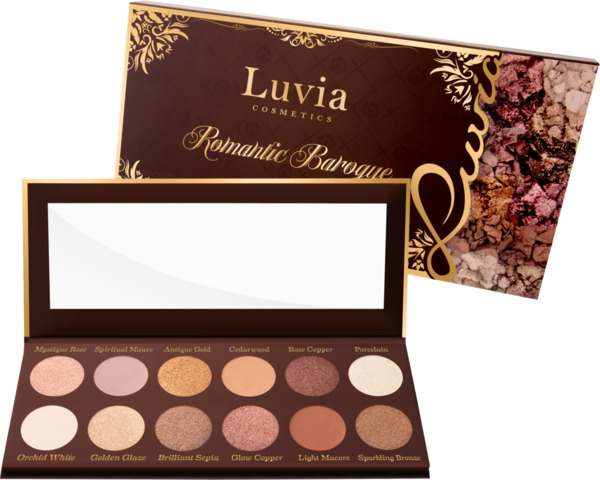 Bild 1 von Luvia Cosmetics Romantic Baroque Lidschattenpalette, 22 g