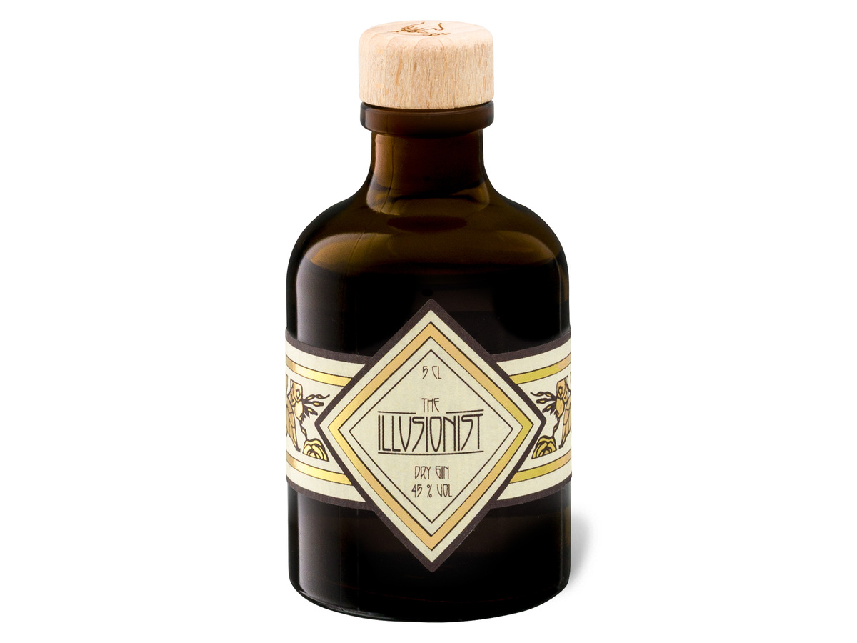 Bild 1 von The Illusionist Dry Gin Miniatur 5 cl 45% Vol