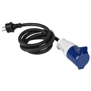 CEE-Adapterkabel 1,5 m mit geradem 230 V Stecker