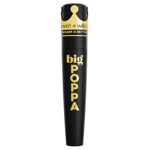 wet n wild Big Poppa Mascara - BLACKEST BLACK, 10 ml