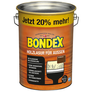 Bondex Holzlasur nussbaumfarben 4,8 l