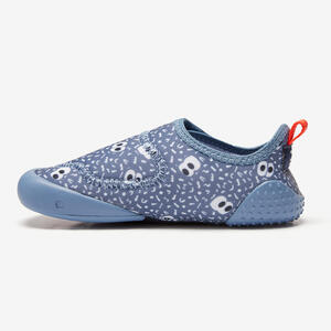 Turnschuhe atmungsaktiv Babylight 580 Kinder blau mit Motiven