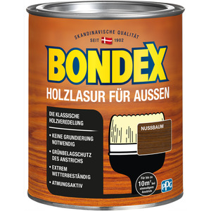 Bondex Holzlasur nussbaumfarben 750 ml