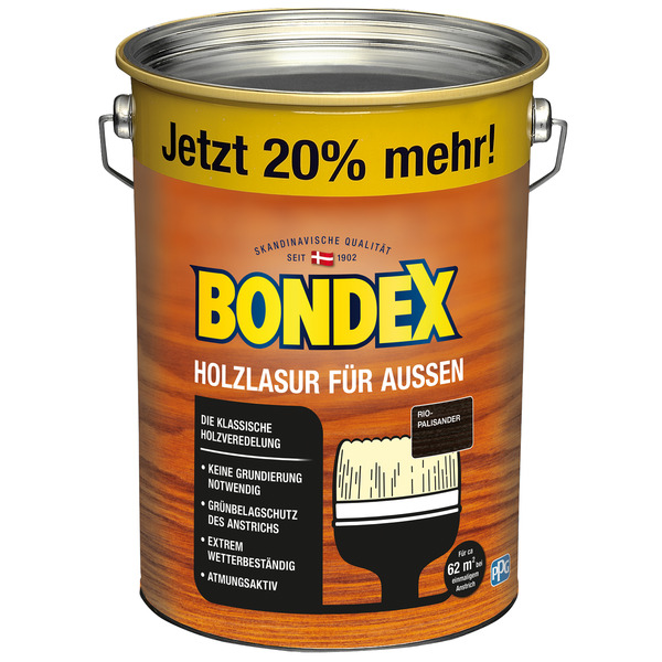 Bild 1 von Bondex Holzlasur eichefarben 4,8 l