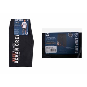 Camp David Herren Sweat Short - schwarz, Gr. M - versch. Farben und Größen