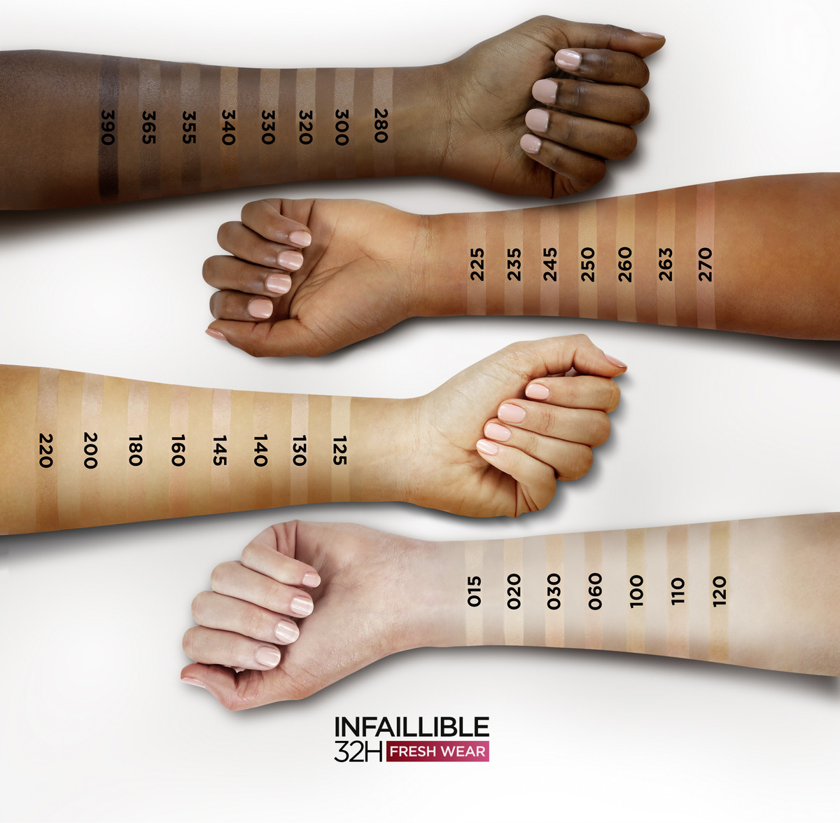 Bild 3 von L’Oréal Paris Infaillible 32H Fresh Wear Make-up 145 Rose Beige, 30 ml