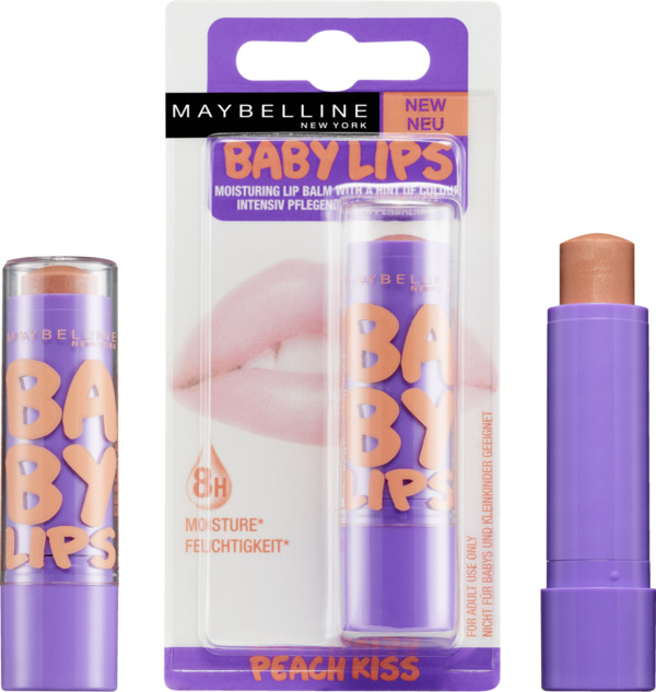 Bild 4 von Maybelline New York Baby Lips Pflegender Lippenbalsam Peach Kiss, 4,8 g