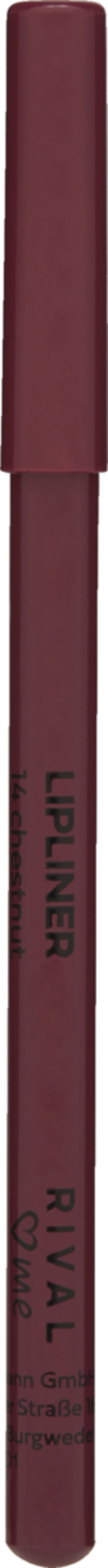 Bild 1 von RIVAL loves me Lipliner 14 chestnut