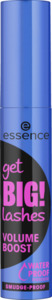 essence get BIG! lashes VOLUME BOOST WATERPROOF mascara, 12 ml