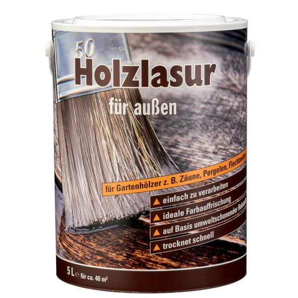 Bild 1 von Holzlasur 5 Liter, Teak