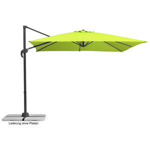Schneider Ampelschirm 'Rhodos Junior' apfelgrün 270 x 270 cm