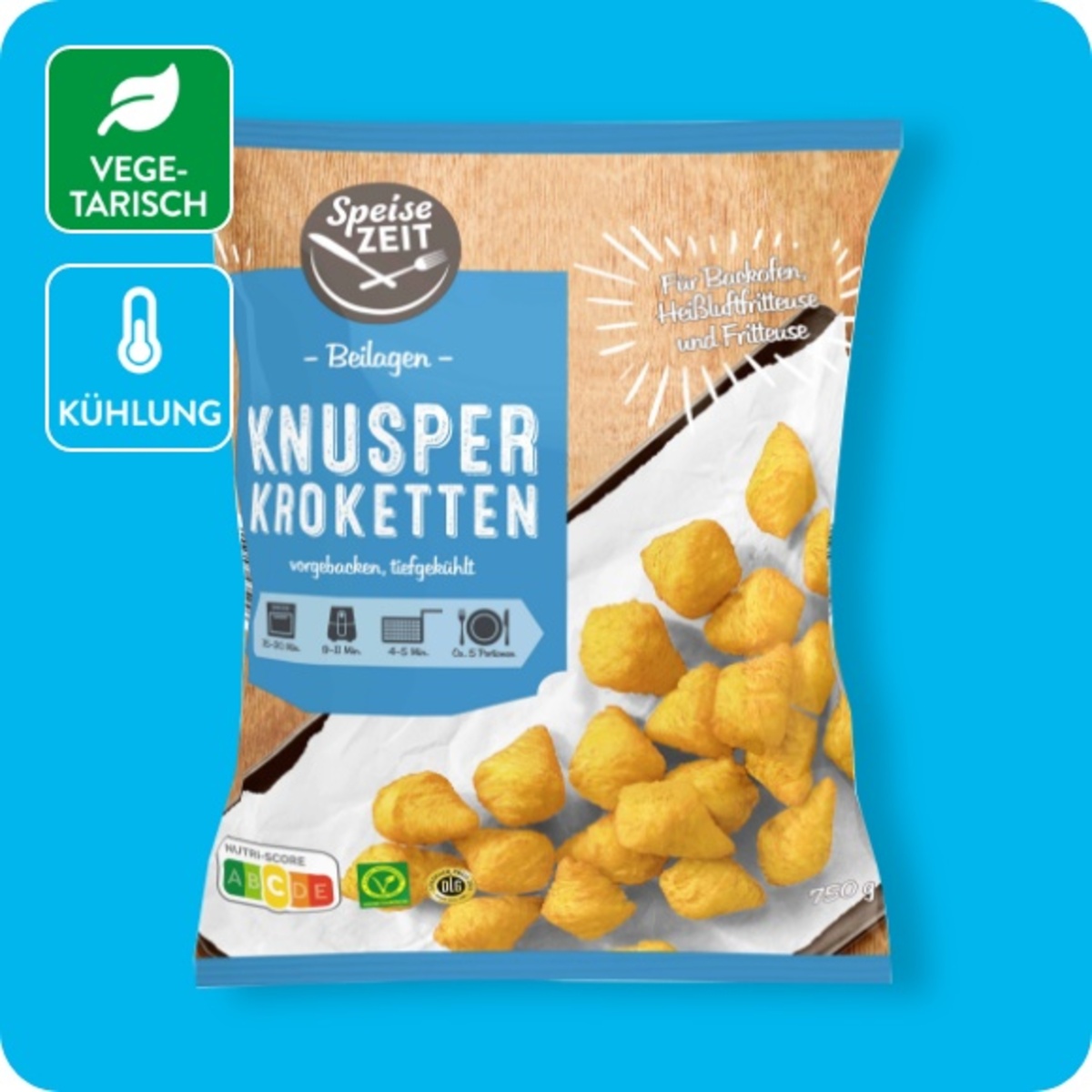 Bild 1 von SPEISEZEIT Knusper-Kroketten oder -Rösti-Ecken, DLG-prämiert