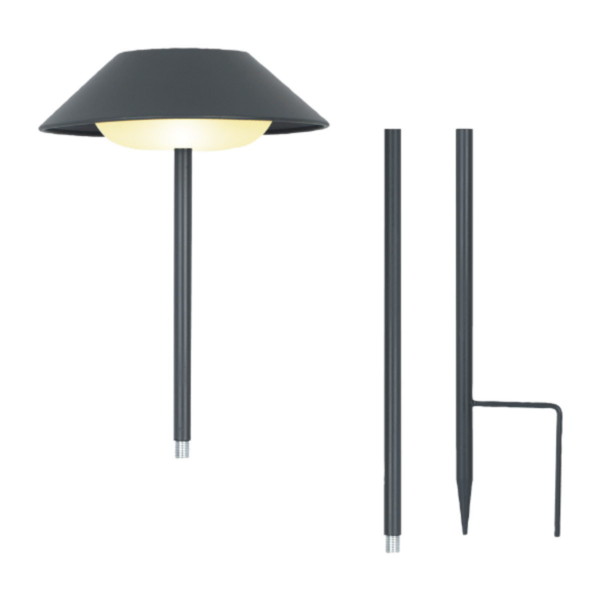 Bild 4 von CASALUX 2-in-1-Solar-Gartenleuchte