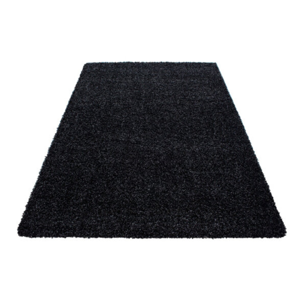Bild 1 von Hochflor Teppich, 80x150 cm, anthrazit