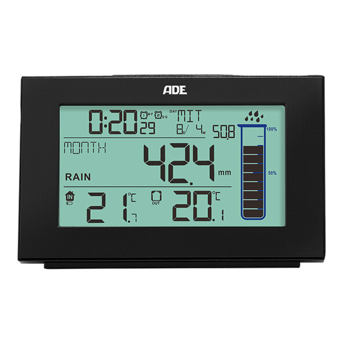 Bild 1 von Wetterstation mit Funk-Regenmesser