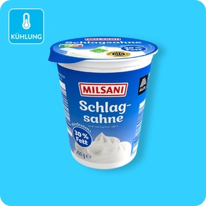 MILSANI Schlagsahne, Mind. 30 % Fett