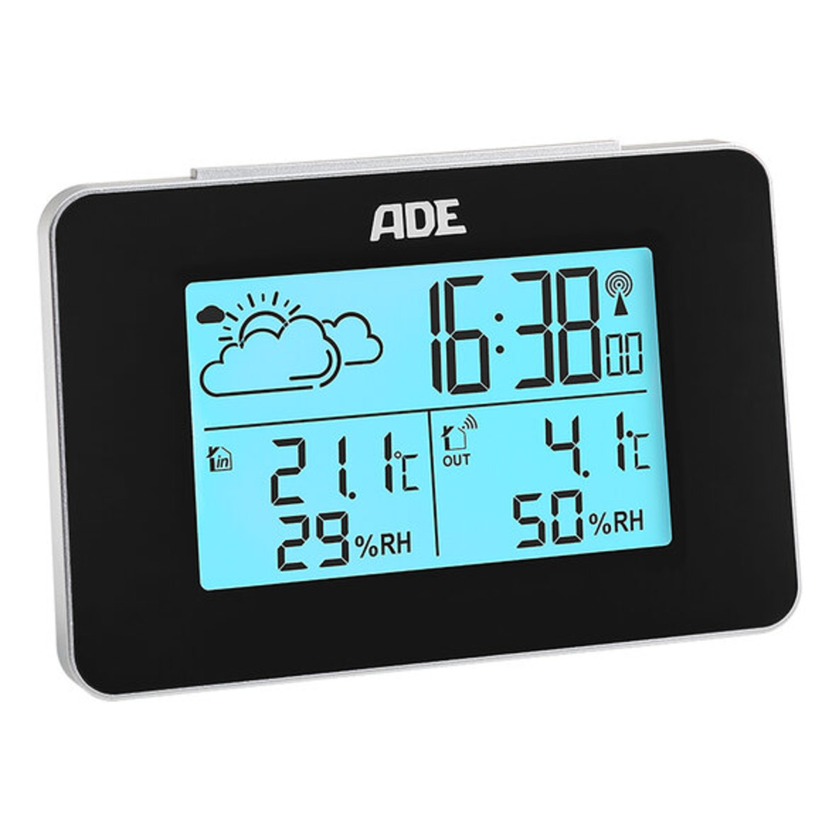 Bild 1 von Wetterstation mit Funk-Außensensor & DCF-Funkuhr
