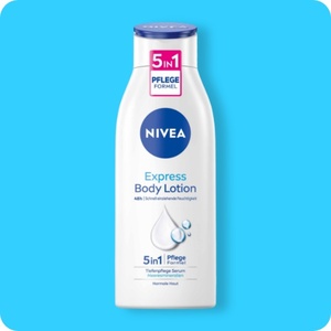 NIVEA Bodymilk oder -lotion, Express Bodylotion oder reichhaltige Bodymilk