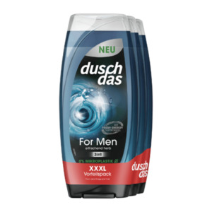 DUSCHDAS Duschgel XXXL 225ml For Men