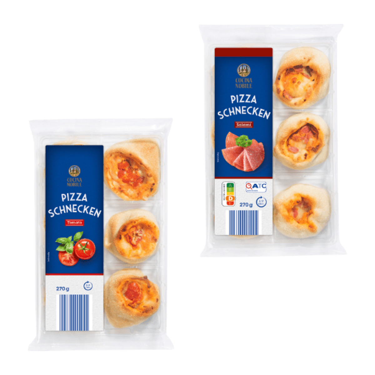 Bild 1 von CUCINA NOBILE Pizzaschnecken 270g