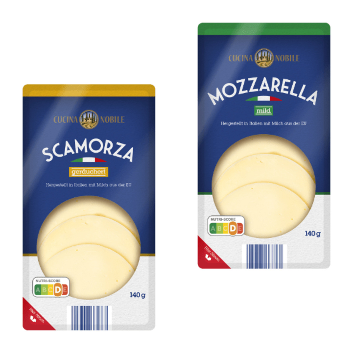 Bild 1 von CUCINA NOBILE Italienischer Schnittkäse 140g