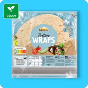 GOLDÄHREN Protein-Wraps, 8 Stück
