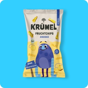 KRÜMEL Bio-Fruchtchips, versch. Sorten